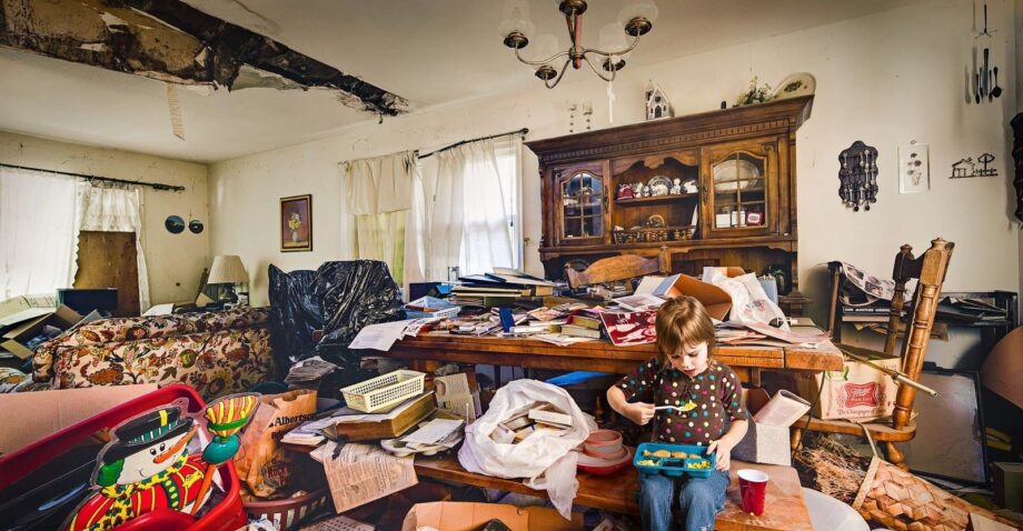 Hoarding house with young victim